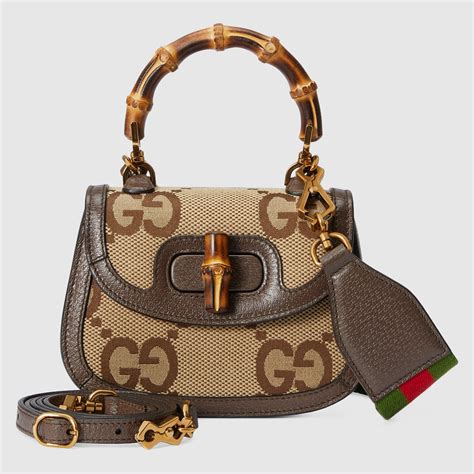 gucci bamboo tote small|Gucci bamboo shoulder bag.